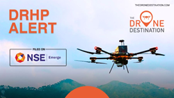 Drone Destination, India's Largest Drone Training Organization, Files DRHP to NSE Emerge, Sets Stage for Growth