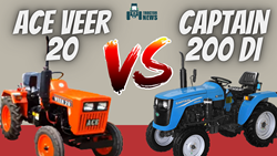 ACE Veer 20 VS Captain 200 DI Tractor Comparison