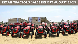 Retail Tractors Sales Report August 2023: Strong Growth in Tractor Sales in India, 73,849 Units Sold