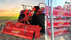 Introducing the Mahindra Supervator: The Powerful Rotary Tiller Perfect For Various Farming Tasks