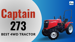 Captain 273: Powerful 27 HP Tractor with Mitsubishi Stage-V engine, Versatile Features , & Price Detail in 2024