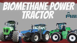 Biomethane Powered Tractor