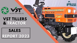 VST Tillers & Tractor April Sales Report 2023: Saw Decline in Overall Sales 