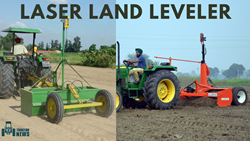 Laser Land Leveler: Enhancing Yields, Conserving Water, and Mitigating Greenhouse Gas Emissions