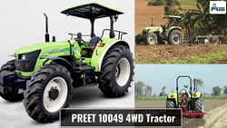 PREET 10049 Tractor - Advanced 100 HP 4WD Tractor Specially Designed For Indian Farmers: Features and Price in 2024