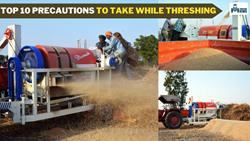 Top 10 Precautions for Farmers to Take While Threshing 
