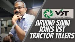 Former Sonalika Marketing Operations Head, Arvind Saini Joins VST Tractor Tillers