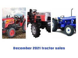 December 2021 Tractor sales: Mahindra & Mahindra tractor sales fall 19%, escorts sales fall 39%, VST tillers and tractor sales up 29%