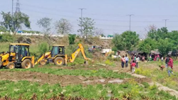 Delhi: Acres Of Land Cleared In Floodplain, Farmers Devastated