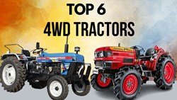 TOP 6- 4WD Tractors in India- 2022, Model Specifications, & More. 