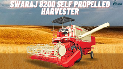 Swaraj 8200 Self-Propelled Combine Harvester: A New Modern Harvester with Smart Features