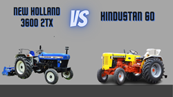 Hindustan 60 VS New Holland 3600 2TX Tractor Comparison
