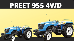 PREET 955 4WD- 2022, Features, Prices & Specifications.
