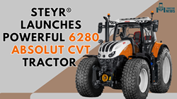 STEYR® Launches Powerful 6280 Absolut CVT Tractor with XPower XPA Electrical Weed Control System for Municipal Market