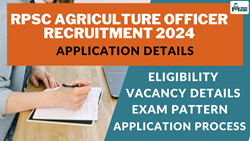 RPSC Agriculture Officer Recruitment 2024:Eligibility, Vacancy Details, Application Process, and Exam Pattern