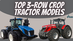 Top 3 Row Crop Tractor Model - 2023