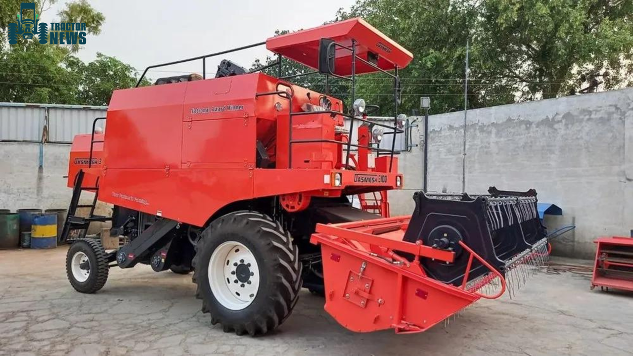 The SelfPropelled Dasmesh 3100 Mini Combine Harvester