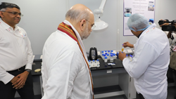 Gujarat- Amit Shah Inaugurates AMULs Advanced Organic Testing Laboratory in Gandhinagar