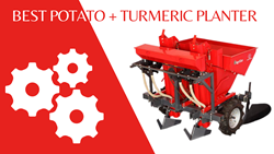 Uses Of Potato And Turmeric Planter In India 