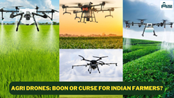 Agri Drones: Boon or Curse for Indian Farmers?