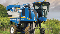 New Holland Unveils Updated Compact Grape Harvesters for 2024